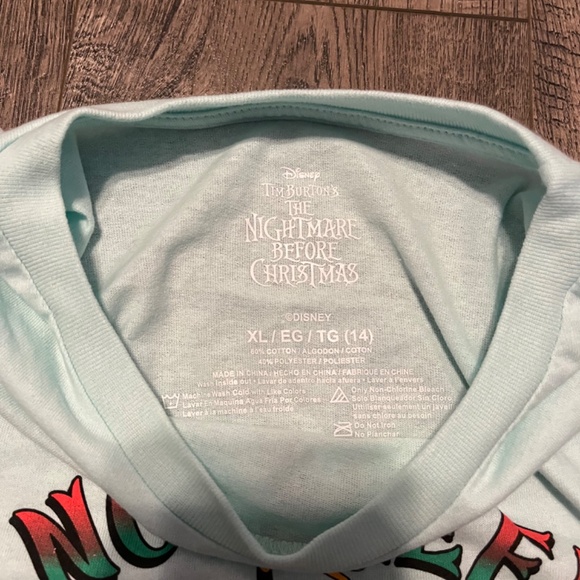 Oogie Boogie christmas shirt kids size XL nightmare before christmas NWT - Picture 4 of 4